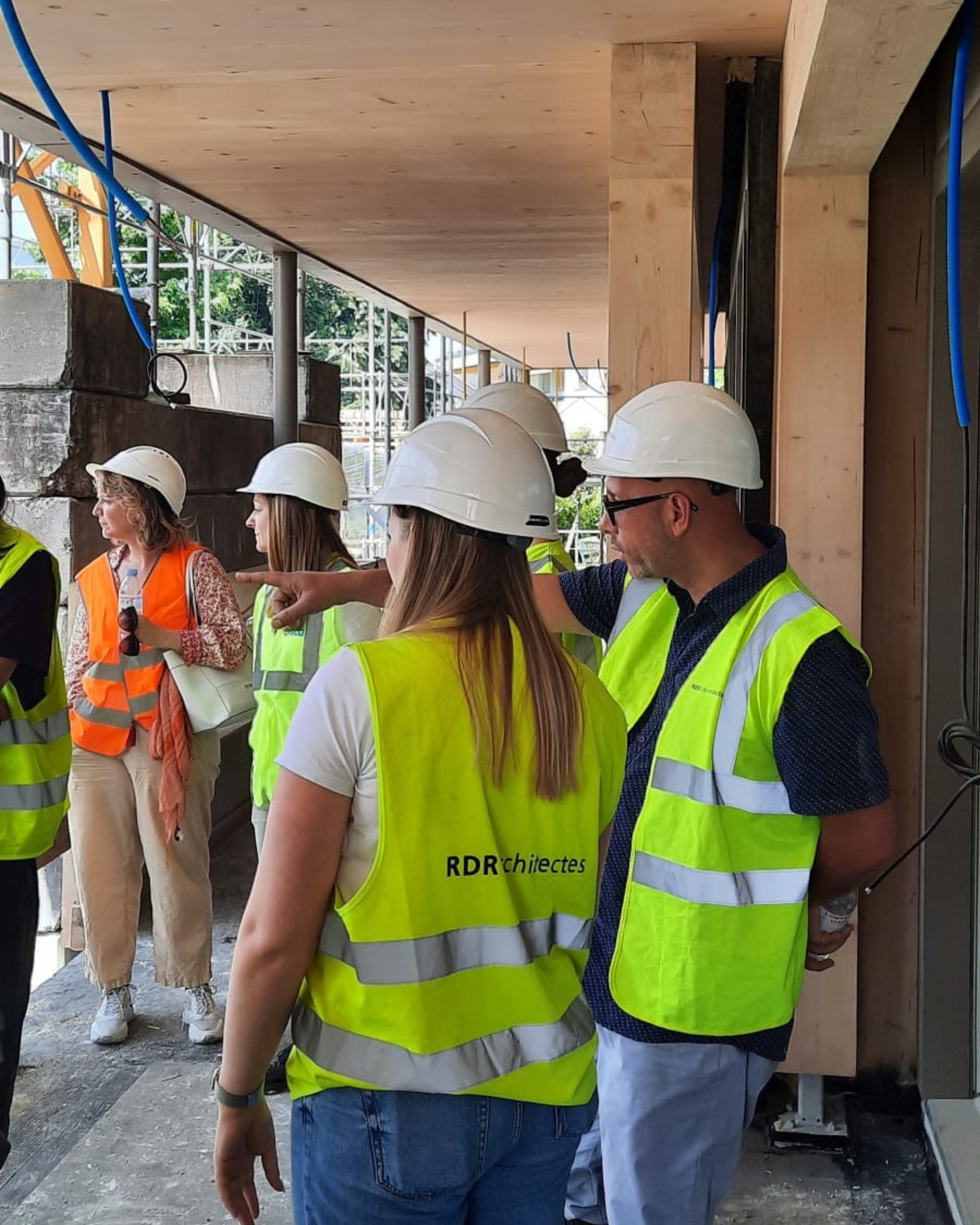 RDR en visite de chantier à Sully