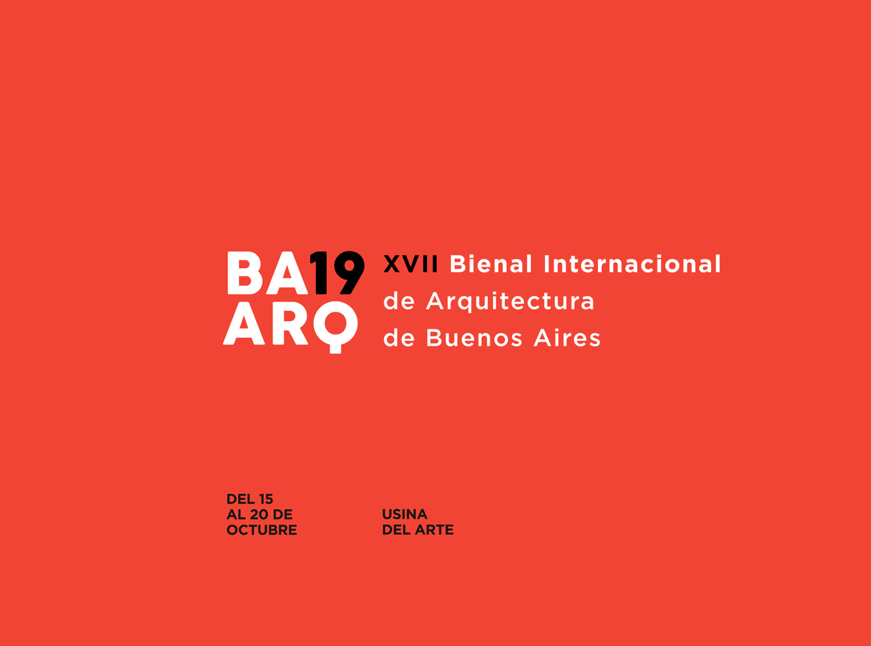 XVII Biennale Internationale D'architecture de Buenos Aires