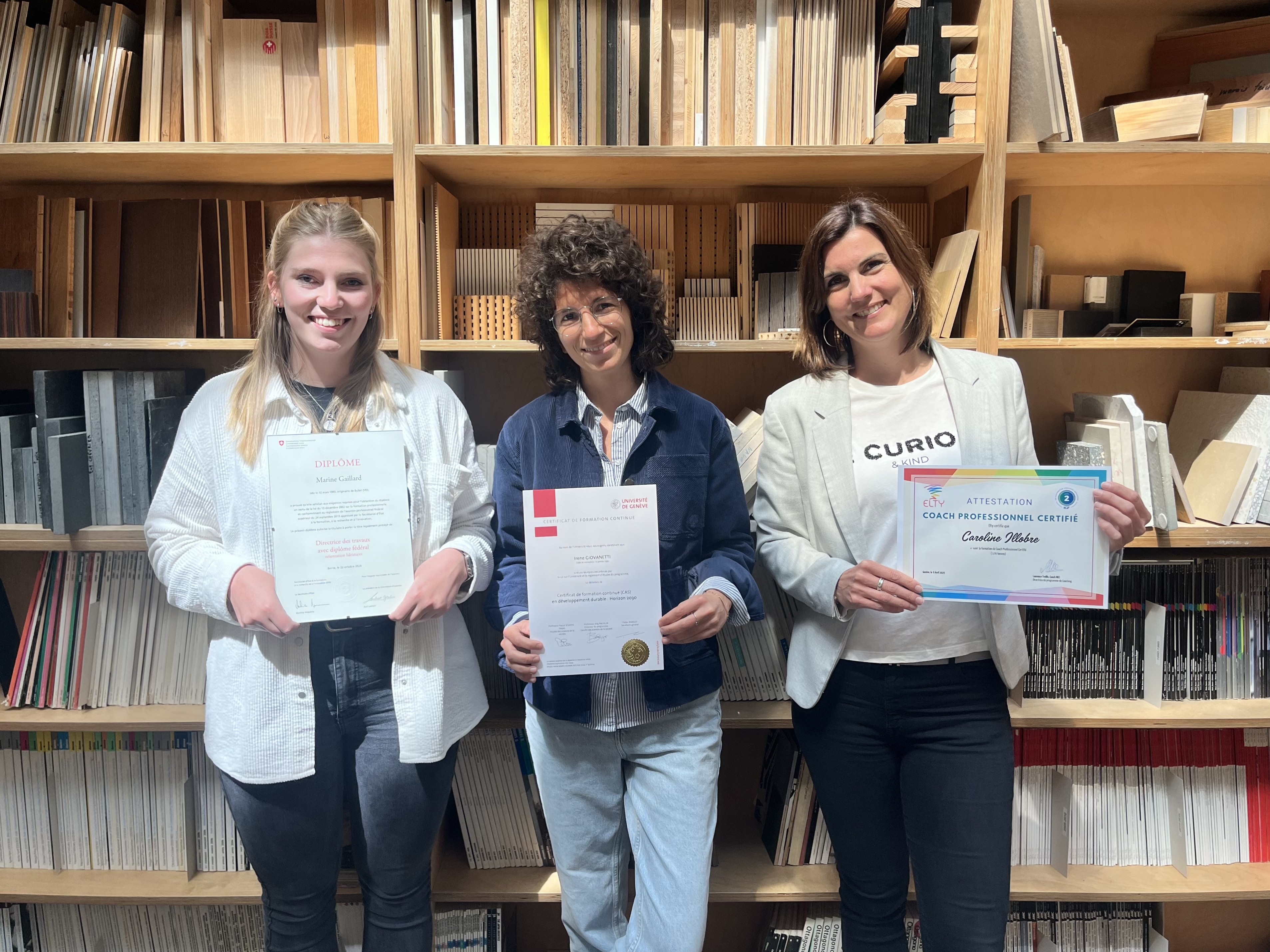 Félicitations aux diplômées !