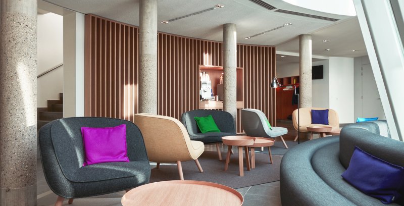 Réaménagement de l'espace social de l’IMD à Lausanne
